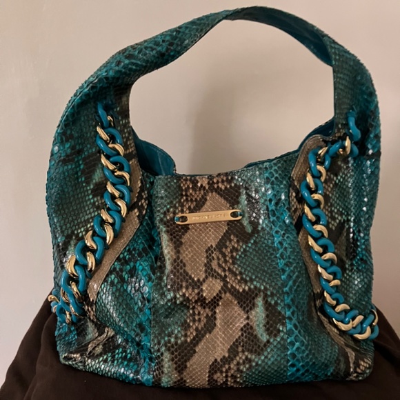 MICHAEL KORS GENUINE PYTHON BAG - Picture 2 of 8